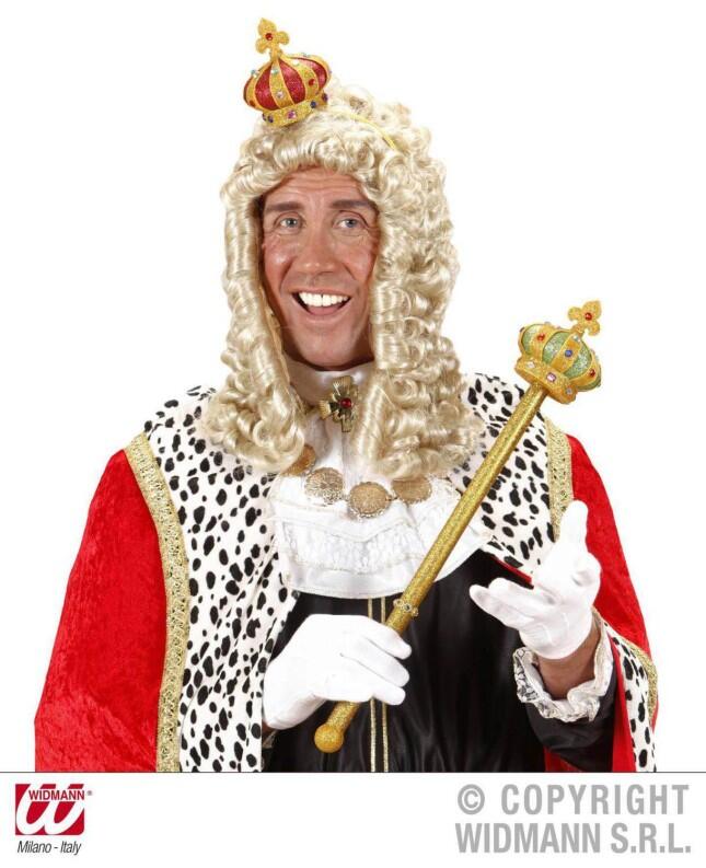 Karneval Krone Glitzer Miniatur