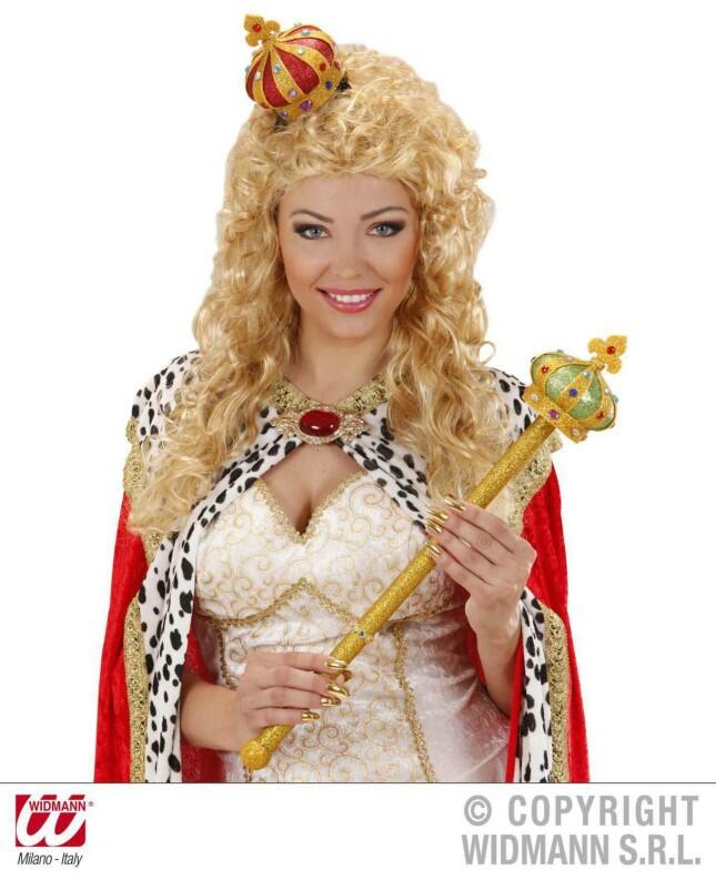 Karneval Krone Glitzer Miniatur