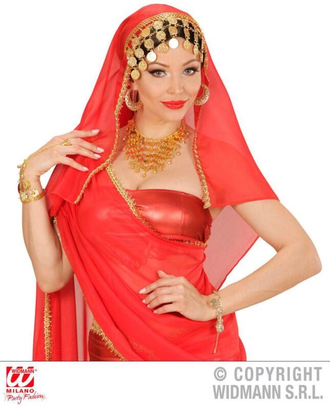 Karneval Goldene Ohrringe für Zigeuner Römer Orient