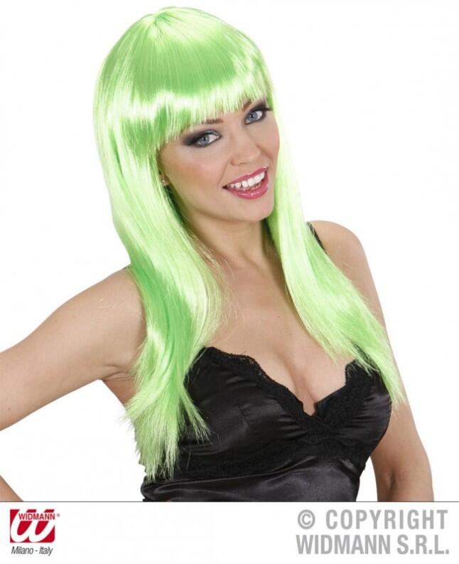 Karneval Damen Perücke BEAUTIFUL grün