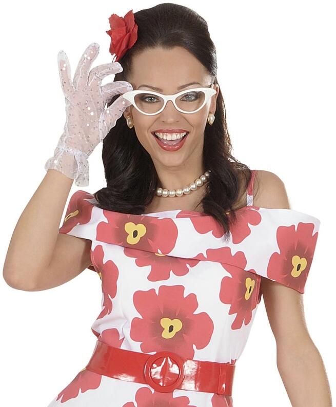 Karneval Halskette Riesenperlen