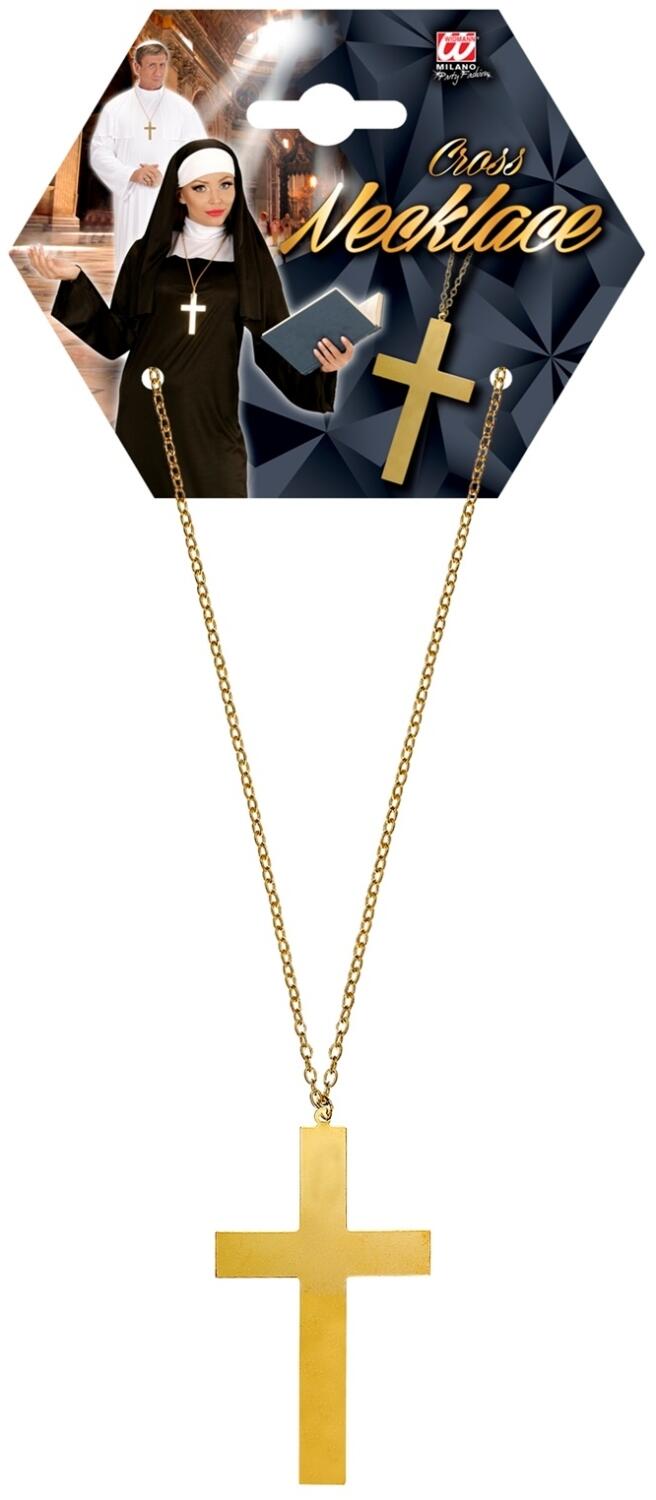 Karneval Halsband Kette Kreuz