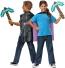 Karneval Halloween Kinder Verkleidungs-Set Minecraft Pickaxt