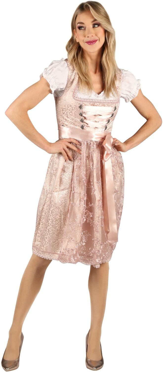 Thetru Oktoberfest Karneval Damen Dirndl Valentina rosa