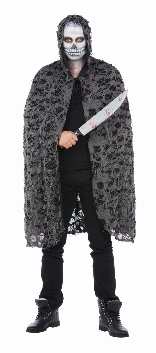 Karneval Halloween Herren Kost&uuml;m Zombie Cape