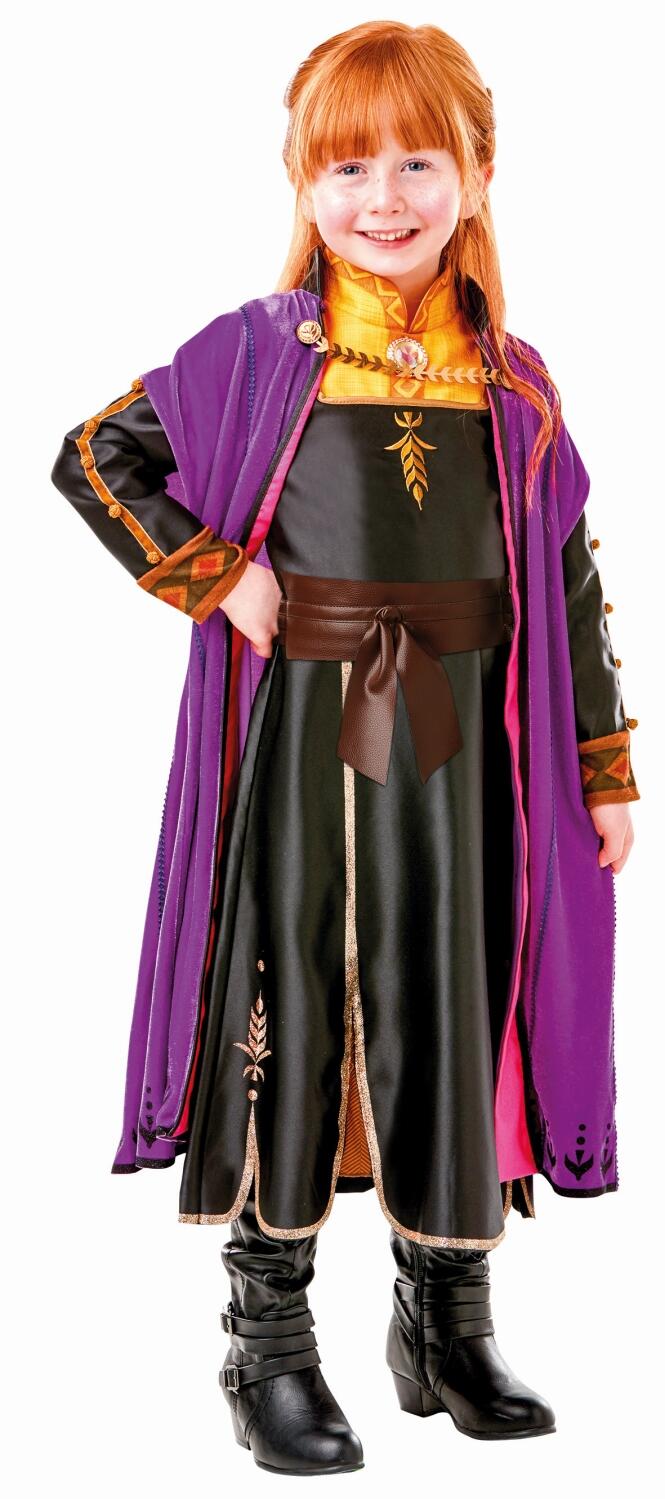 Disney Karneval M&auml;dchen Kost&uuml;m Anna Frozen 2 Premium