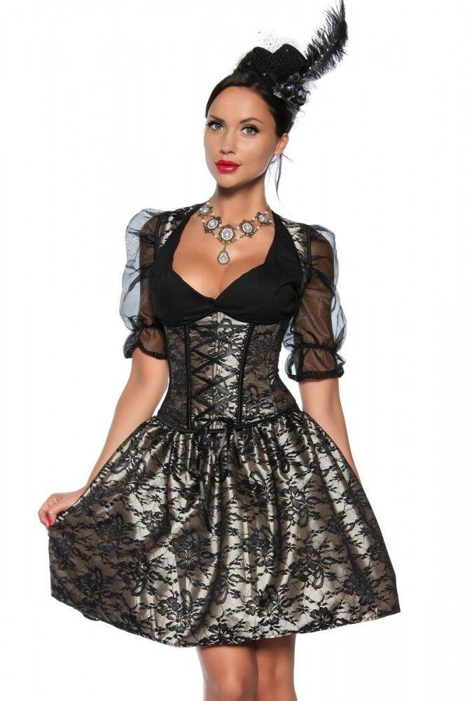 Oktoberfest Damen Dirndl Spitze
