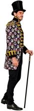 Karneval Halloween Herren Kostüm Jackett Frack Tag der Toten bunt