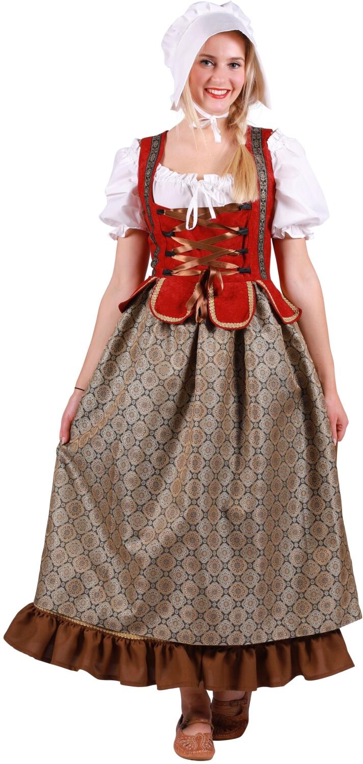 Thetru Karneval Damen Kost&uuml;m Mittelalter Marktfrau Deluxe