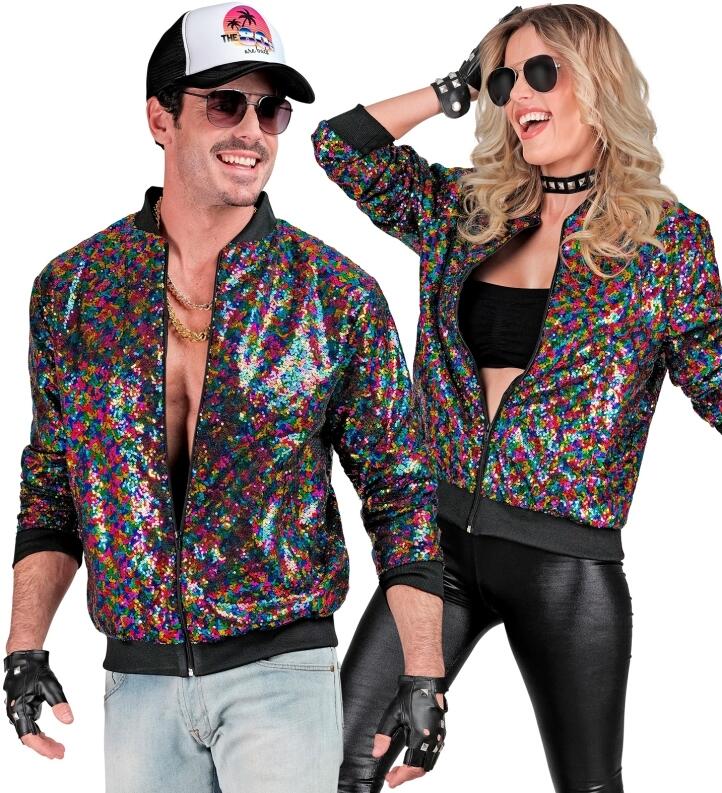 Widmann Party Fashion Blouson Pailletten bunt