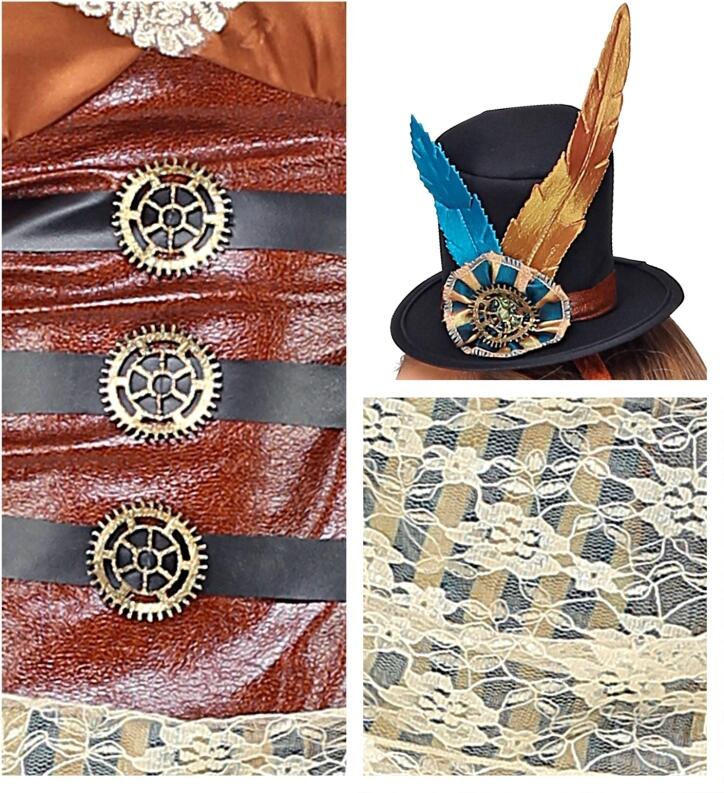 Widmann Karneval Damen Kostüm Steampunk