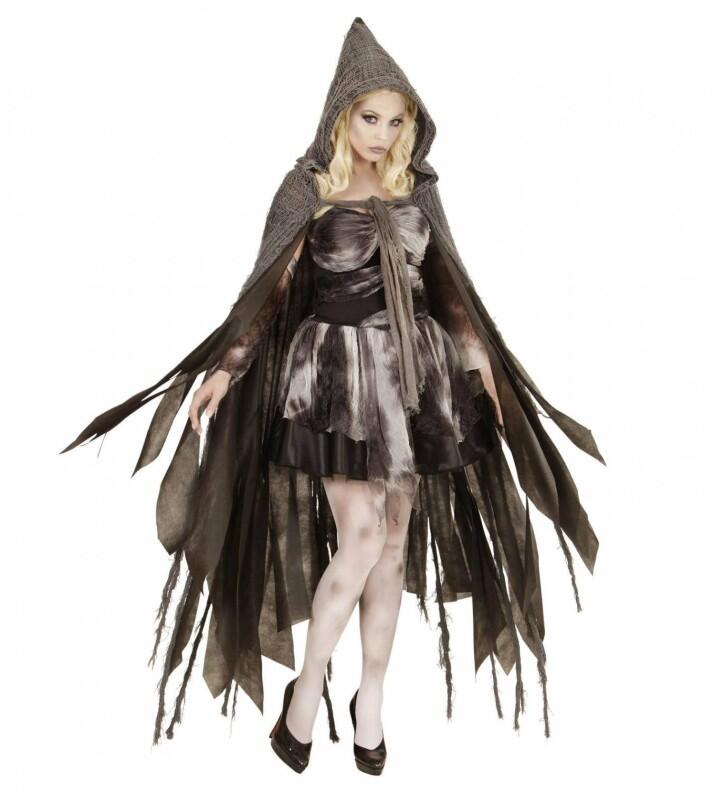 Karneval Halloween Unisex Cape Umhang Fetzen