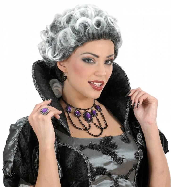 Karneval Halloween Unisex Perücke Gothic Marquis