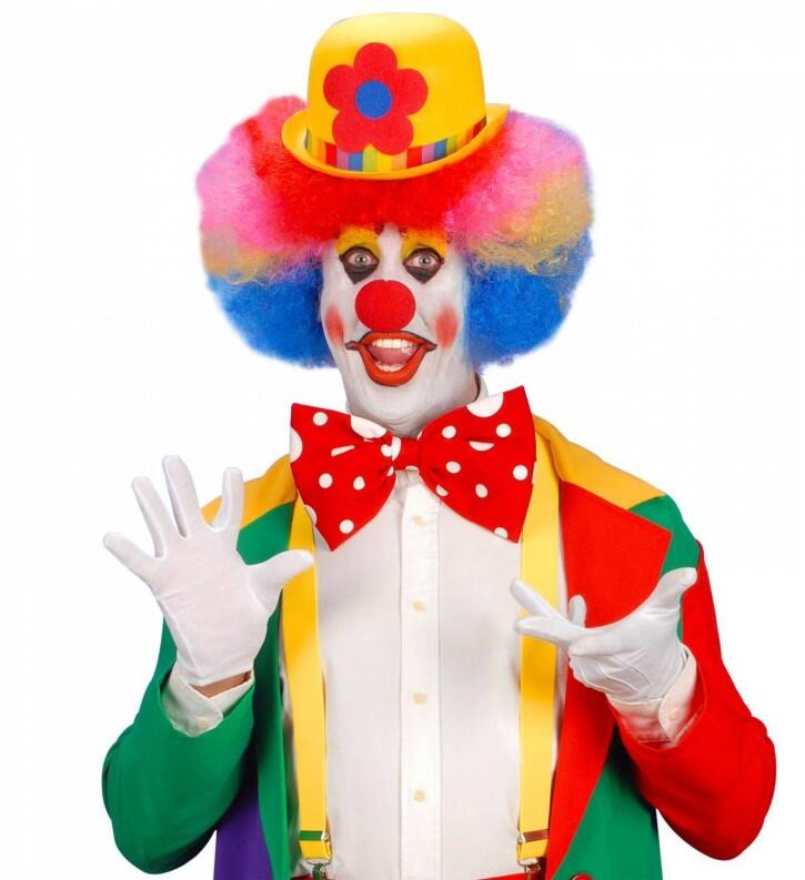 Weihnachtsmann Handschuhe weiß