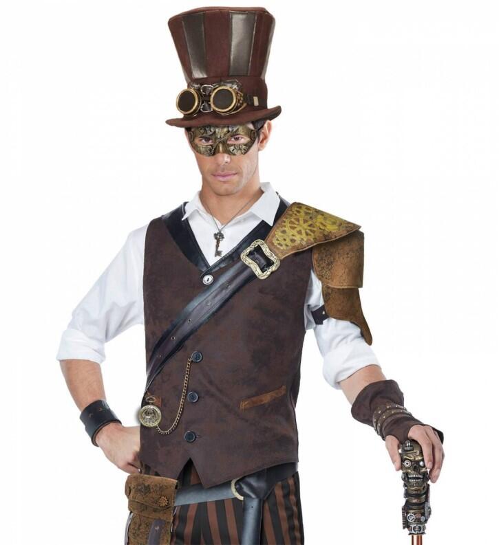 Karneval Steampunk Maske