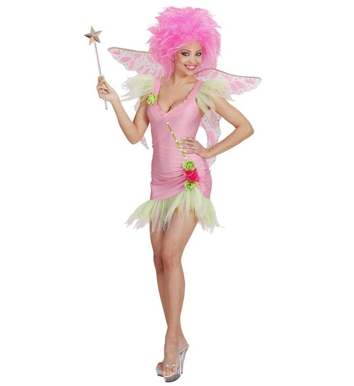Karneval Damen Kostüm Fee pink