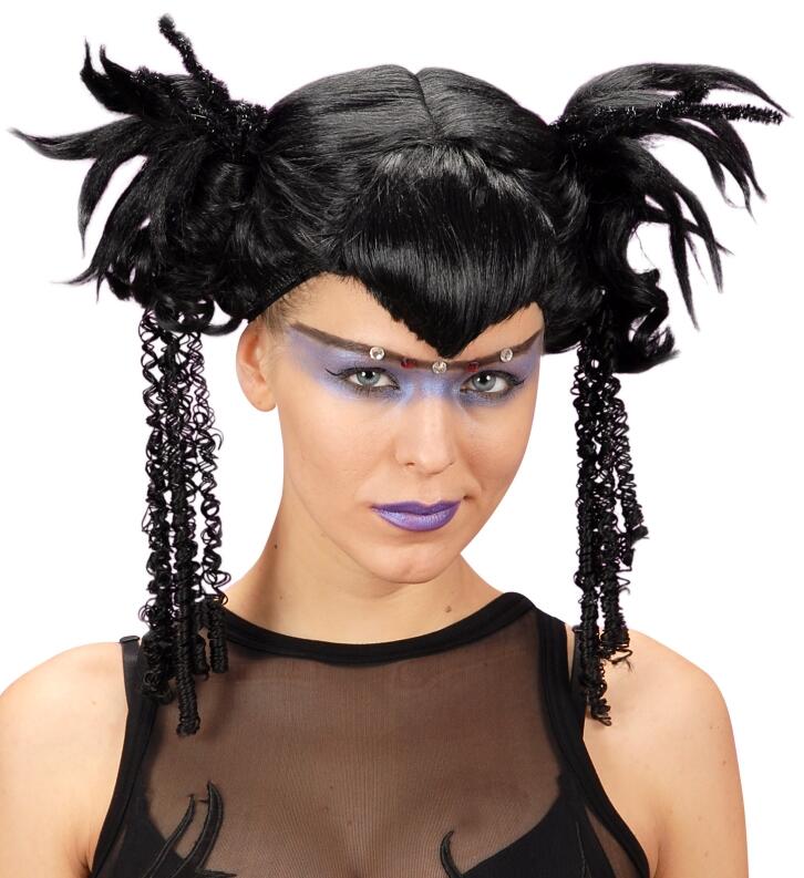 Karneval Damen Perücke Tatsumi