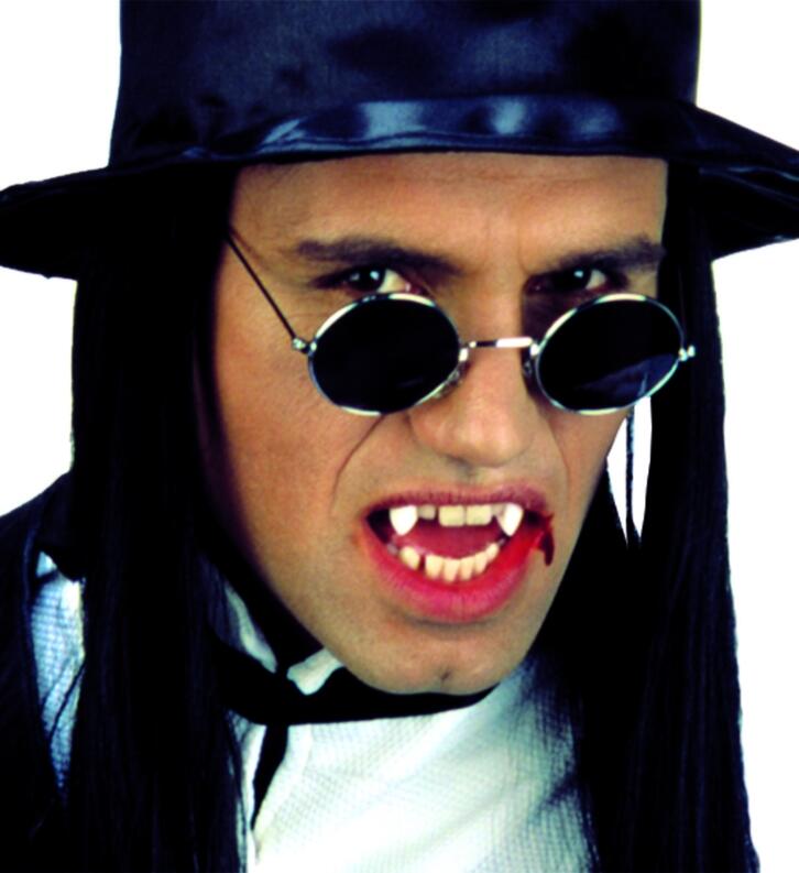 Karneval Halloween Lennon Brille schwarz