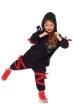 Leg Avenue Karneval Halloween Kinder Kostüm Ninja Onesie