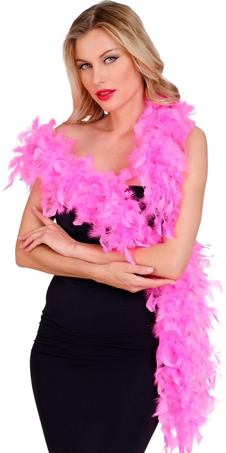 Widmann Karneval Federboa Luxus rosa