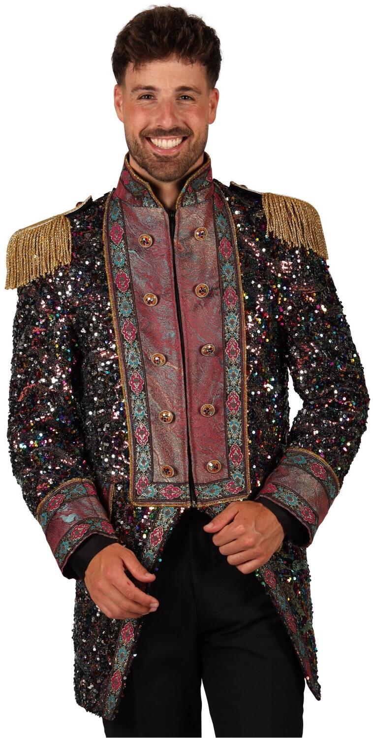 Thetru Karneval Herren Kost&uuml;m Jacke Frack Sequin Party