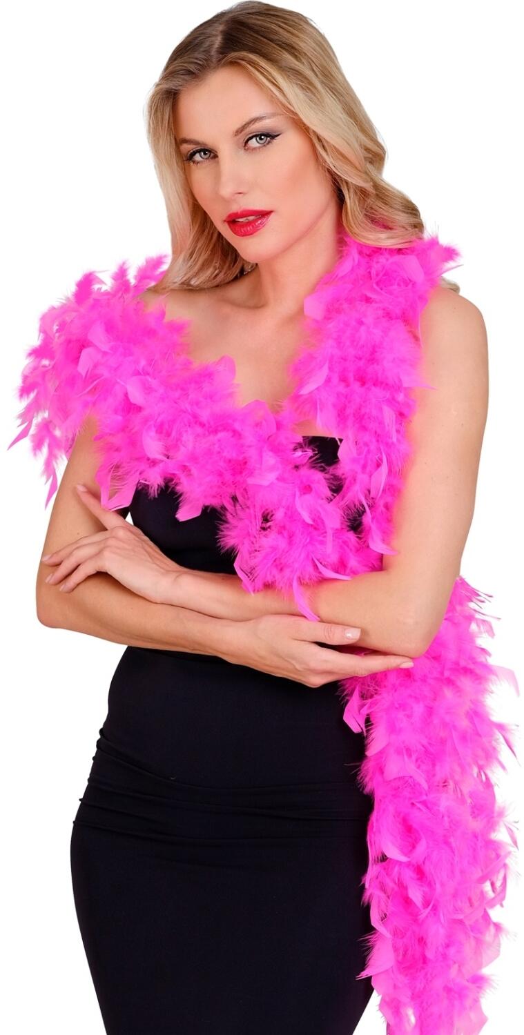 Widmann Karneval Federboa pink