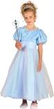 Thetru Karneval Mädchen Kostüm Prinzessin Emma blau