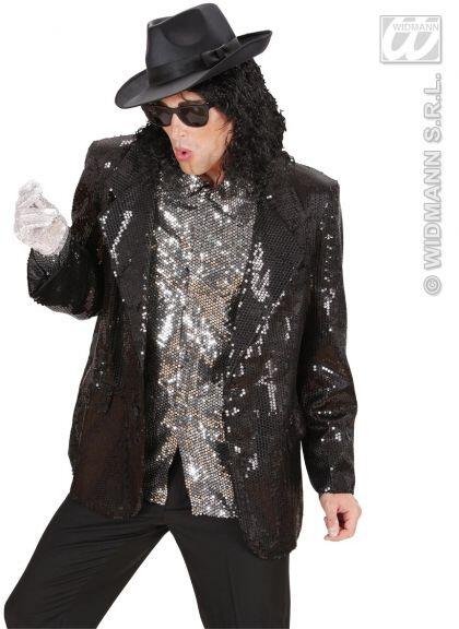 Karneval Herren Pailletten Jacke SHOWTIME