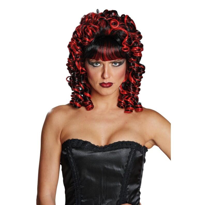 Halloween Karneval Damen Perücke Locken Gabriella