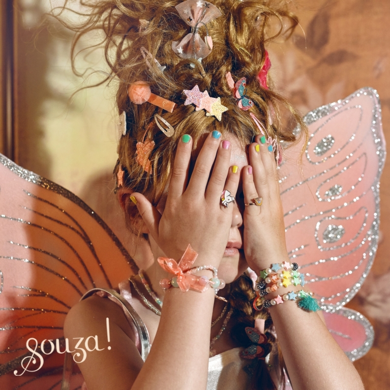 Souza Karneval Mädchen Kostüm Fee Louanne