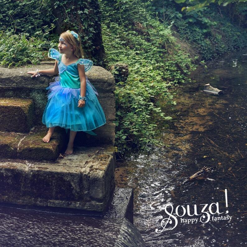 Souza Karneval Mädchen Kostüm Meerjungfrau Maryna