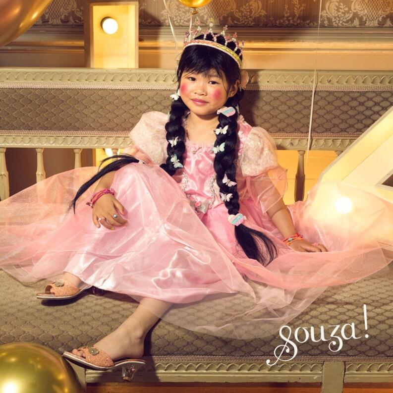 Souza Karneval Mädchen Kostüm Prinzessin Annerose rosa