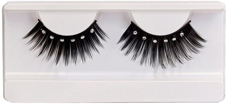 Widmann Karneval Wimpern mit Strass