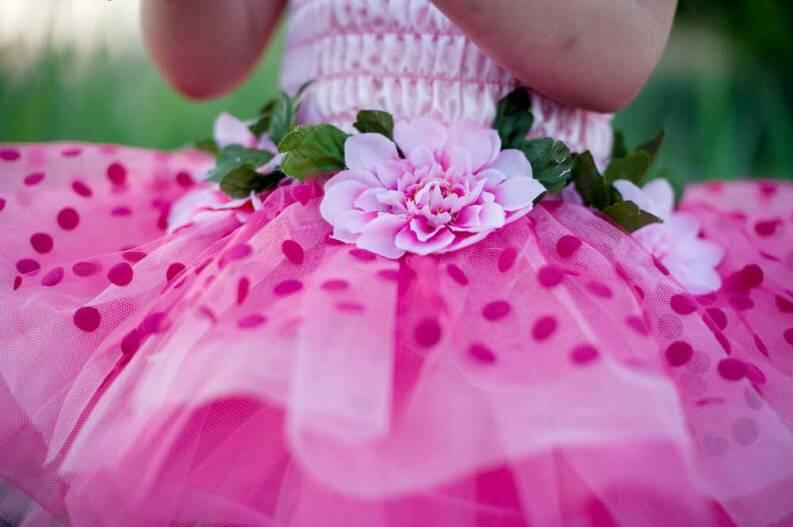 Karneval Mädchen Kostüm Rosa Fee