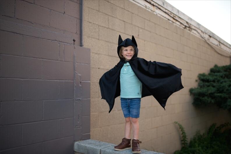 Great Pretenders Halloween Karneval Kinder Cape Fledermaus