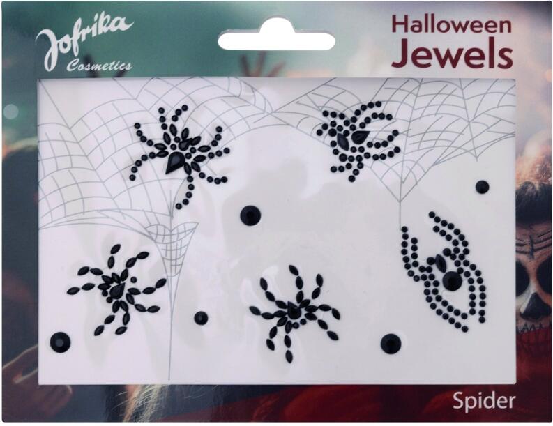 Karneval Festival Halloween Gesicht Sticker Spinne
