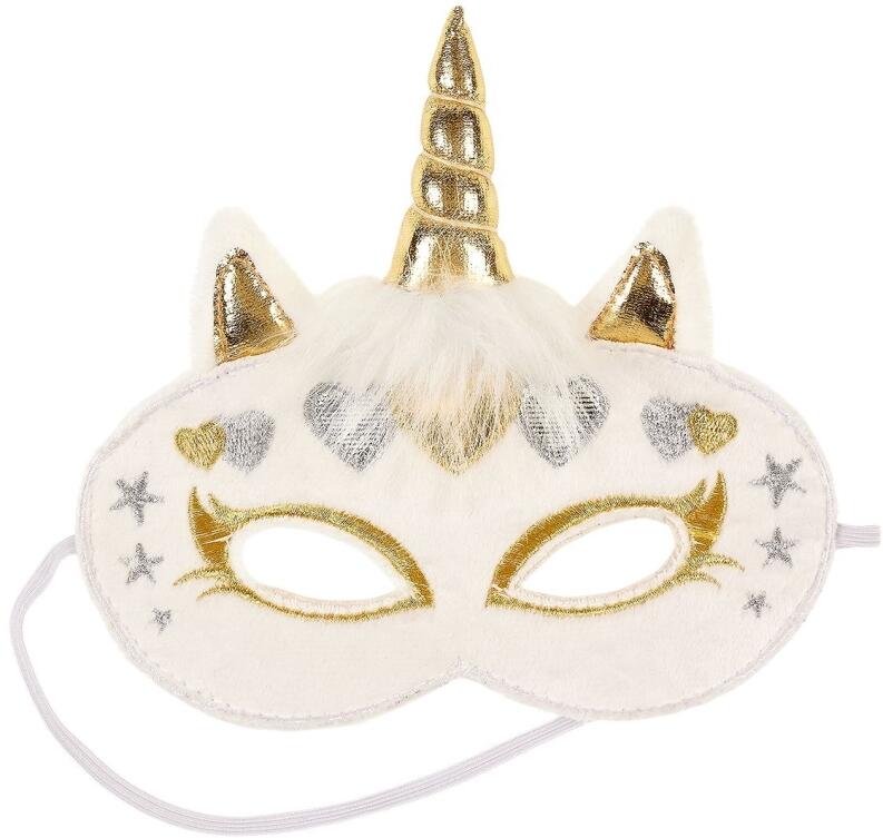 Souza Karneval Halloween Kinder Augen Maske Einhorn