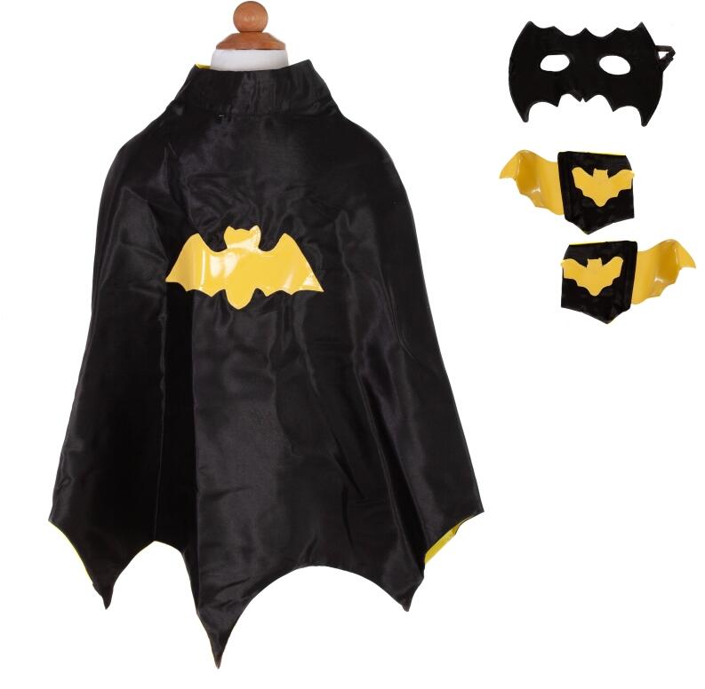 Karneval Kinder Cape Fledermaus-Set