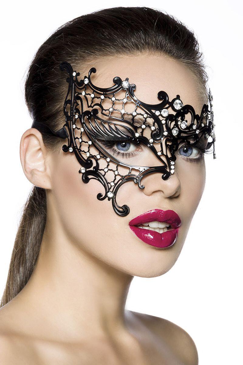 Karneval Damen Maske asymmetrisch
