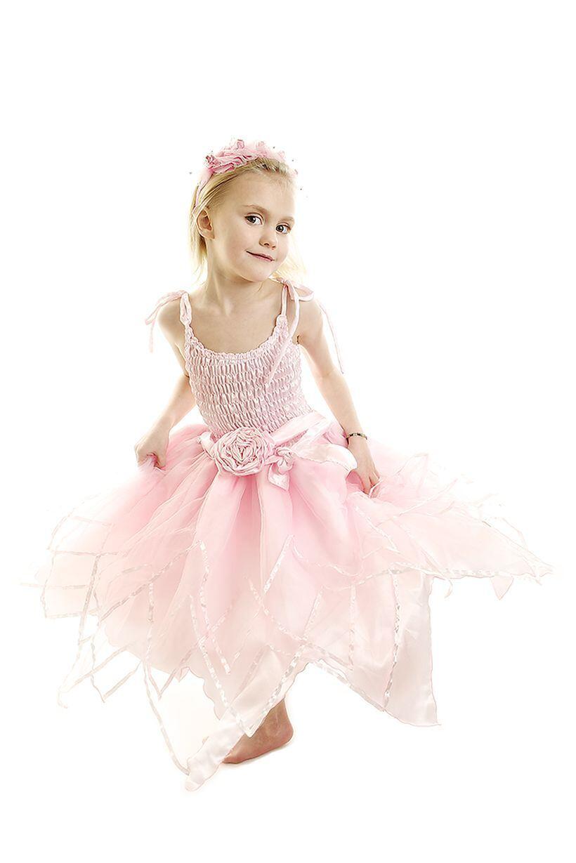 Minisa Karneval M&auml;dchen Kost&uuml;m Prinzessin Star Day rosa