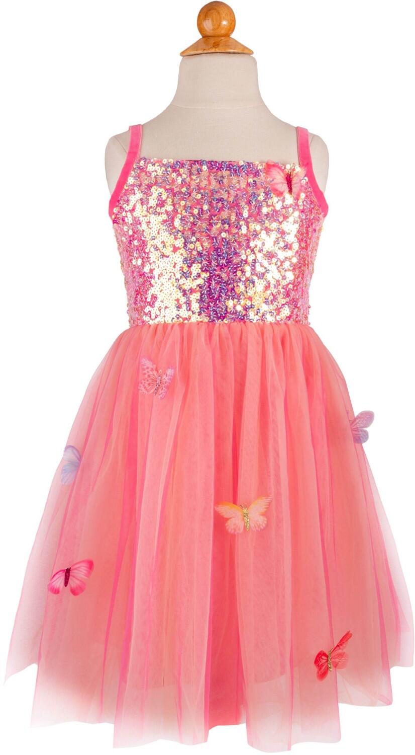 Karneval Mädchen Kostüm Schmetterling hot pink