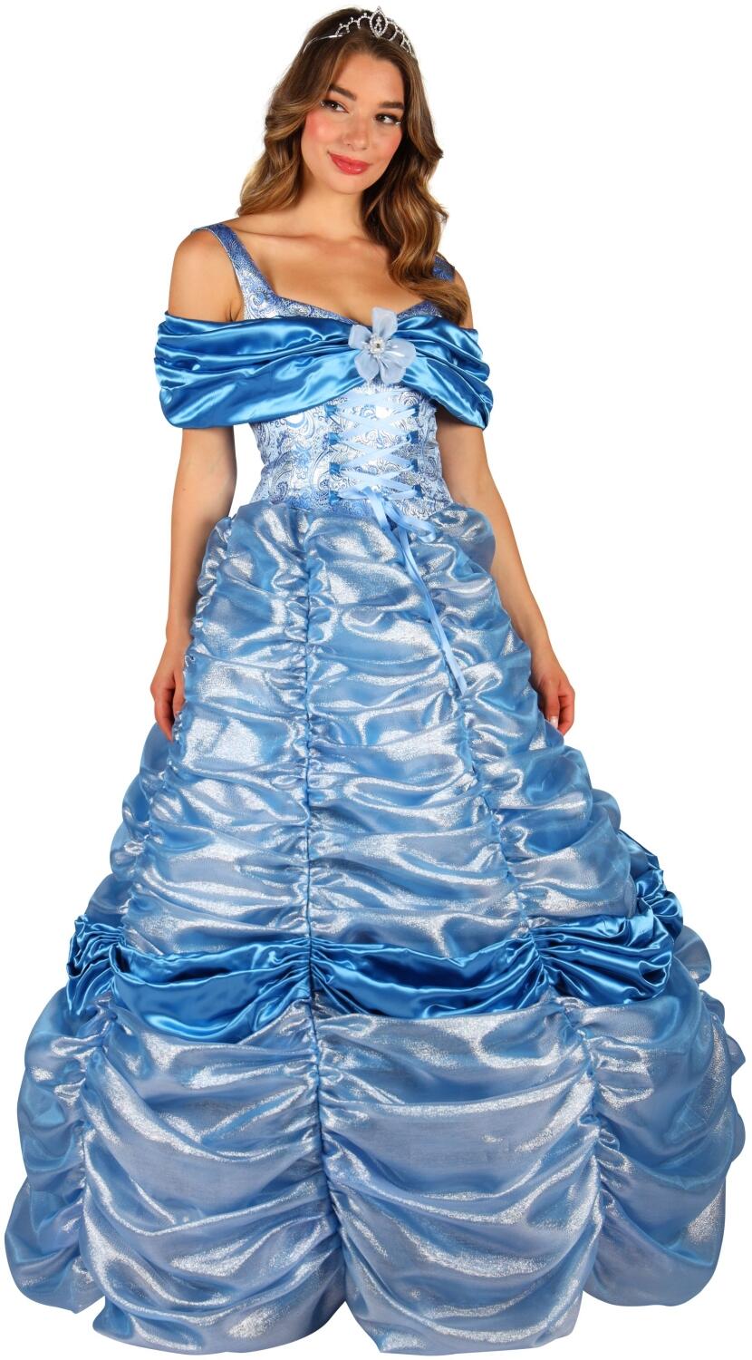 Thetru Karneval Damen Kost&uuml;m Aschenputtel blau