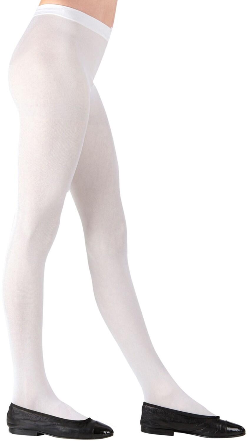 Karneval Halloween Kinder Strumpfhose weiß