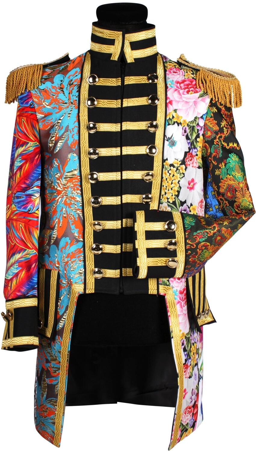 Thetru Karneval Herren Kost&uuml;m Jacke Mix it