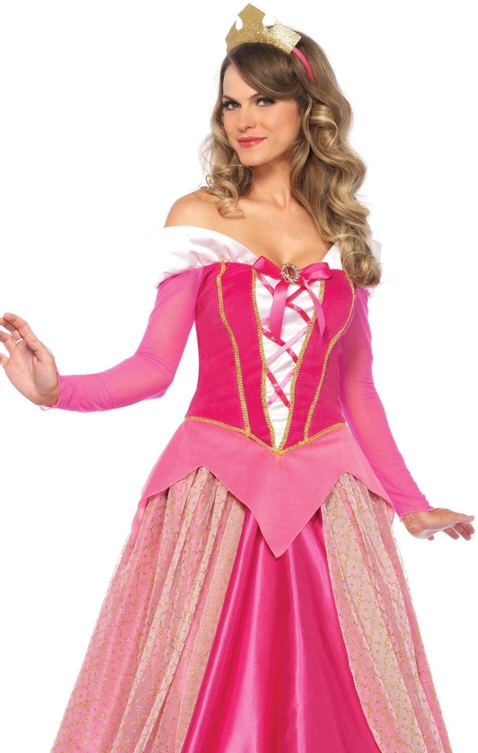 Leg Avenue Karneval Damen Kost&uuml;m Prinzessin Aurora rosa