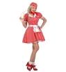 Karneval Damen Kostüm 50er Retro Kellnerin Betty