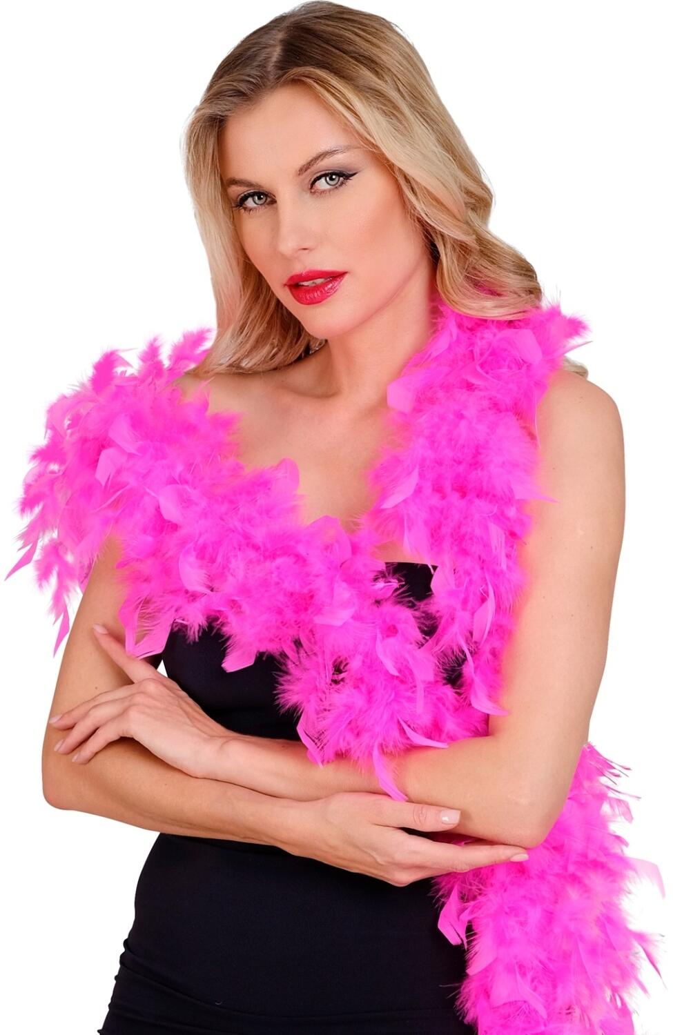 Widmann Karneval Federboa pink