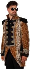Thetru Karneval Herren Kost&uuml;m Jacke Frack Panther King Leo