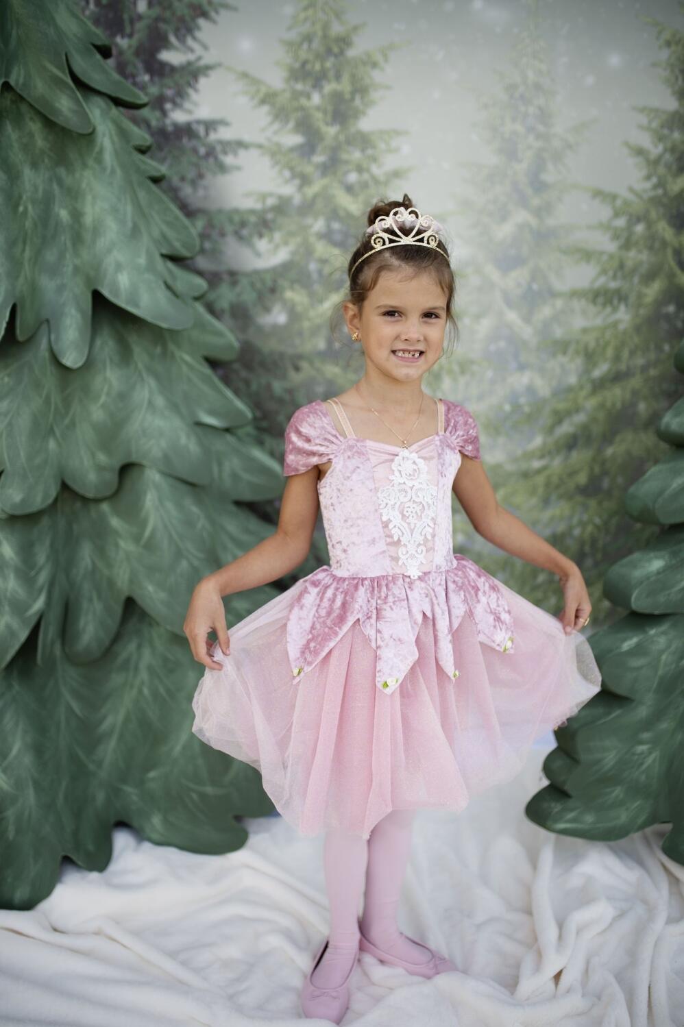 Karneval Mädchen Kostüm Prima Ballerina rosa